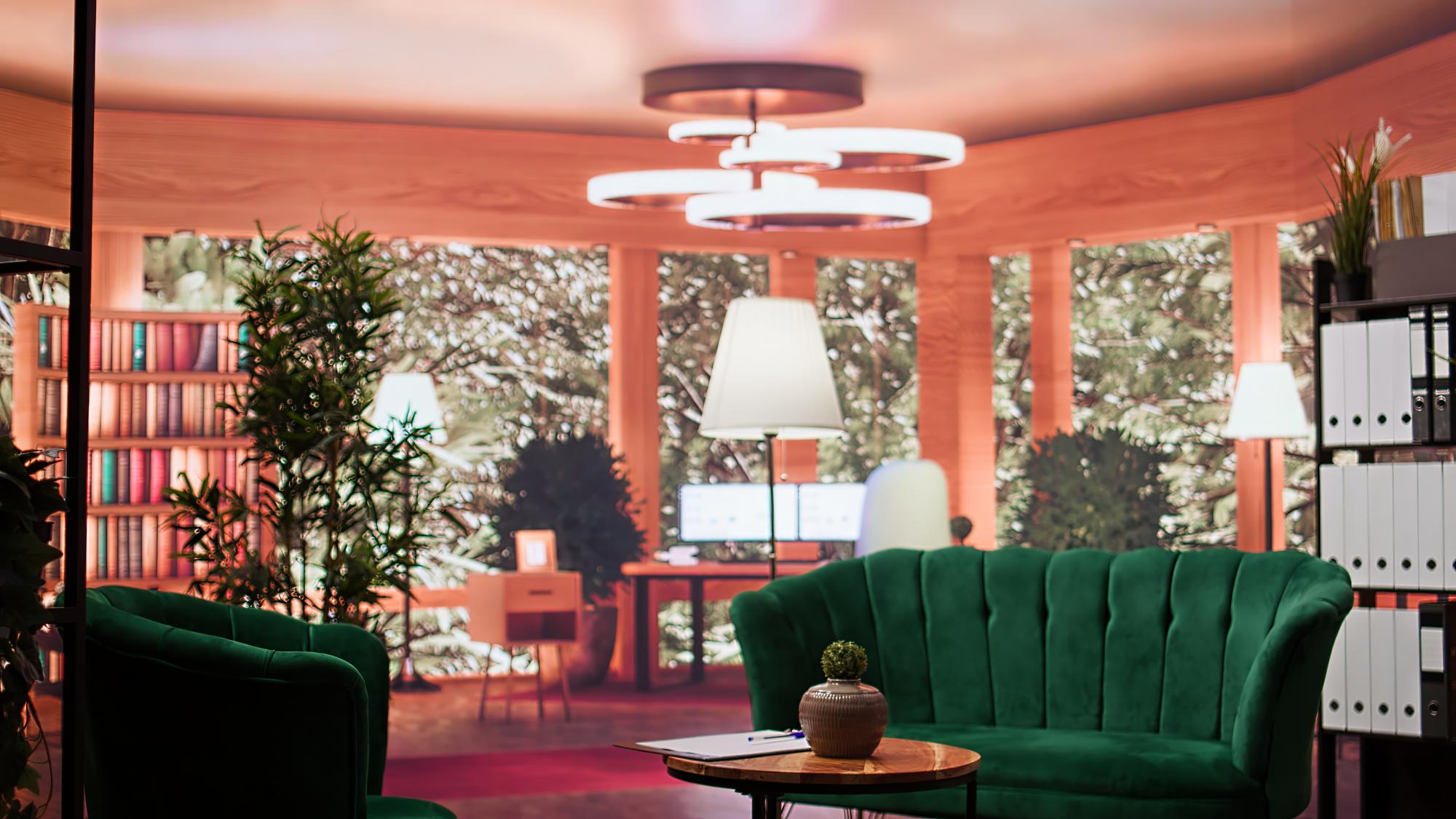 رنگبندی لوستر منزل